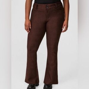 Women's Brown Plaid Pants